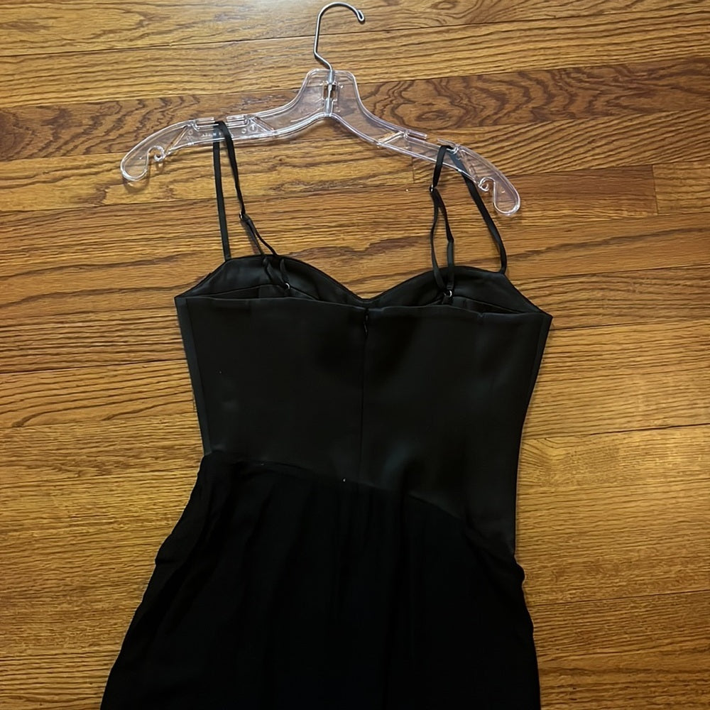 NWT Nicholas Woman’s Black Solara Bustier Gown Size US 6