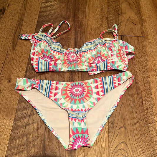 Mara Hoffman Woman’a Printed Bikini Size M