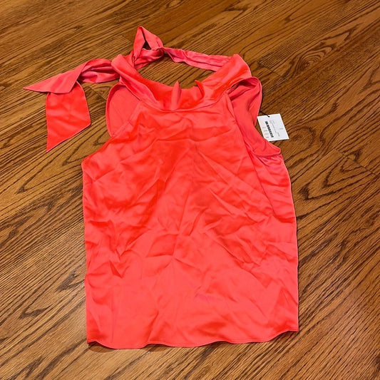 NWT Generation Love Woman’s Kaylee Halter Top Papaya Size M