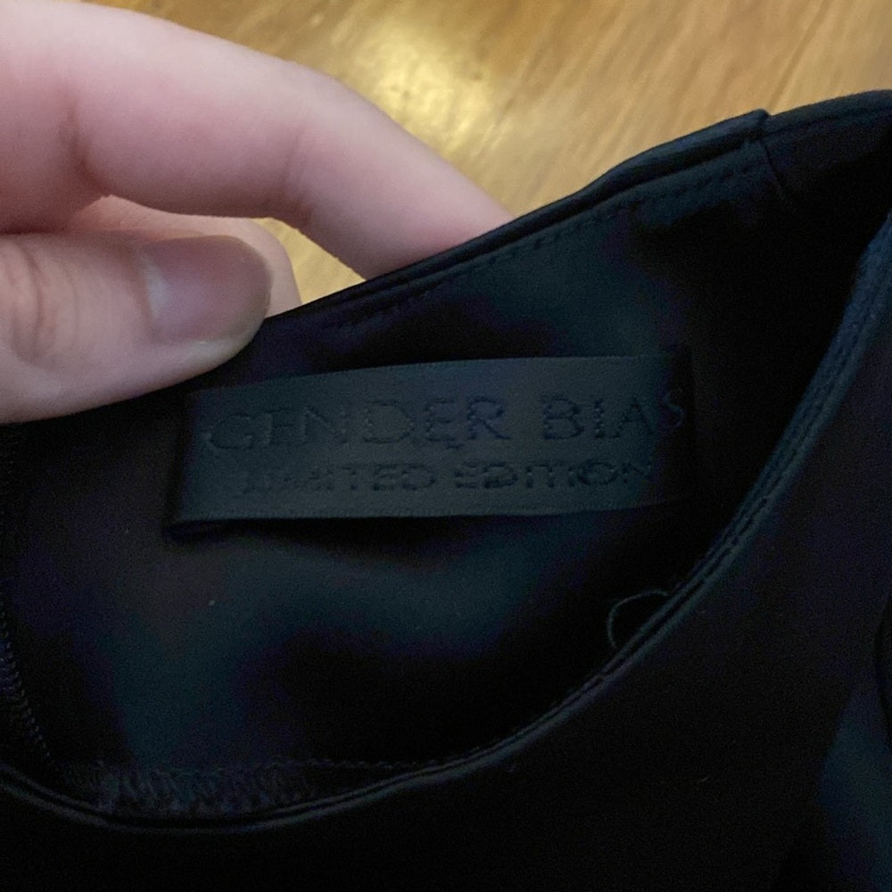 Gender Bias Women’s Black Long Sleeve Dress Size XS