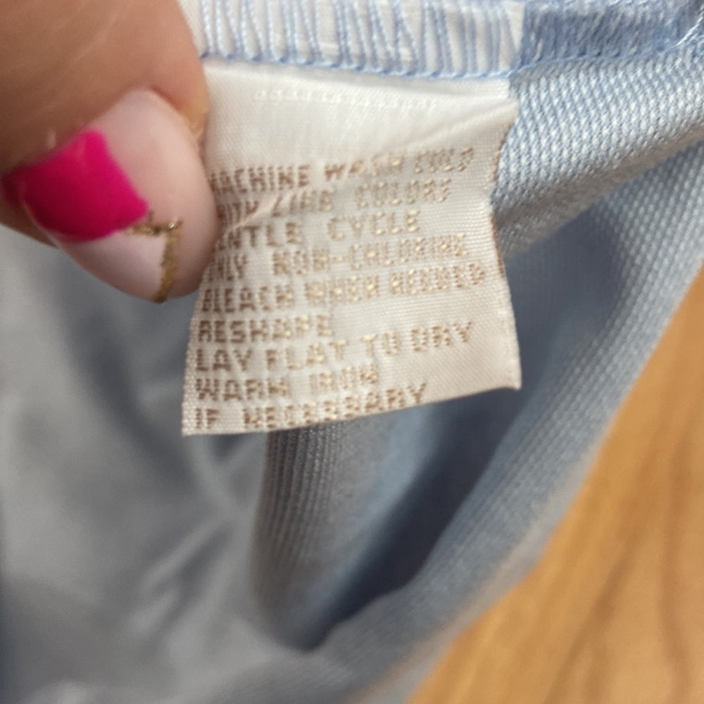 Men’s tricots st Raphael shirt. Light blue. Size XL