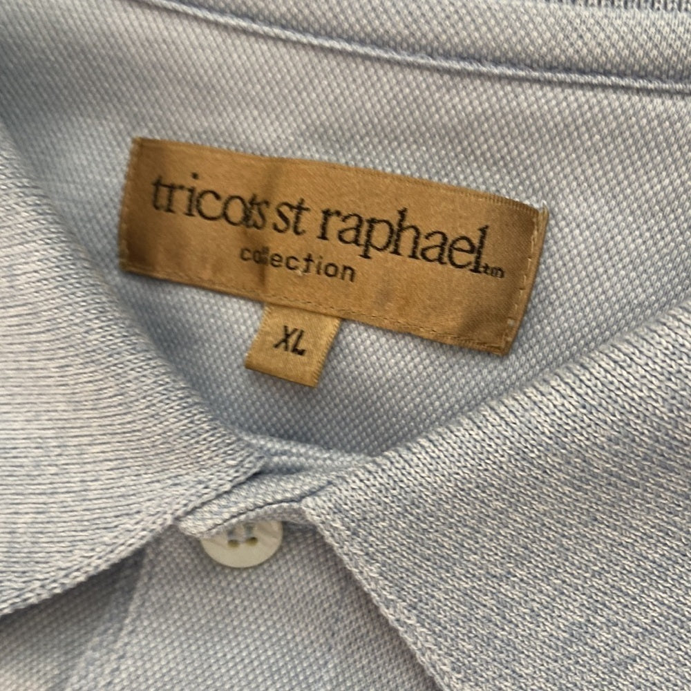Men’s tricots st Raphael shirt. Light blue. Size XL