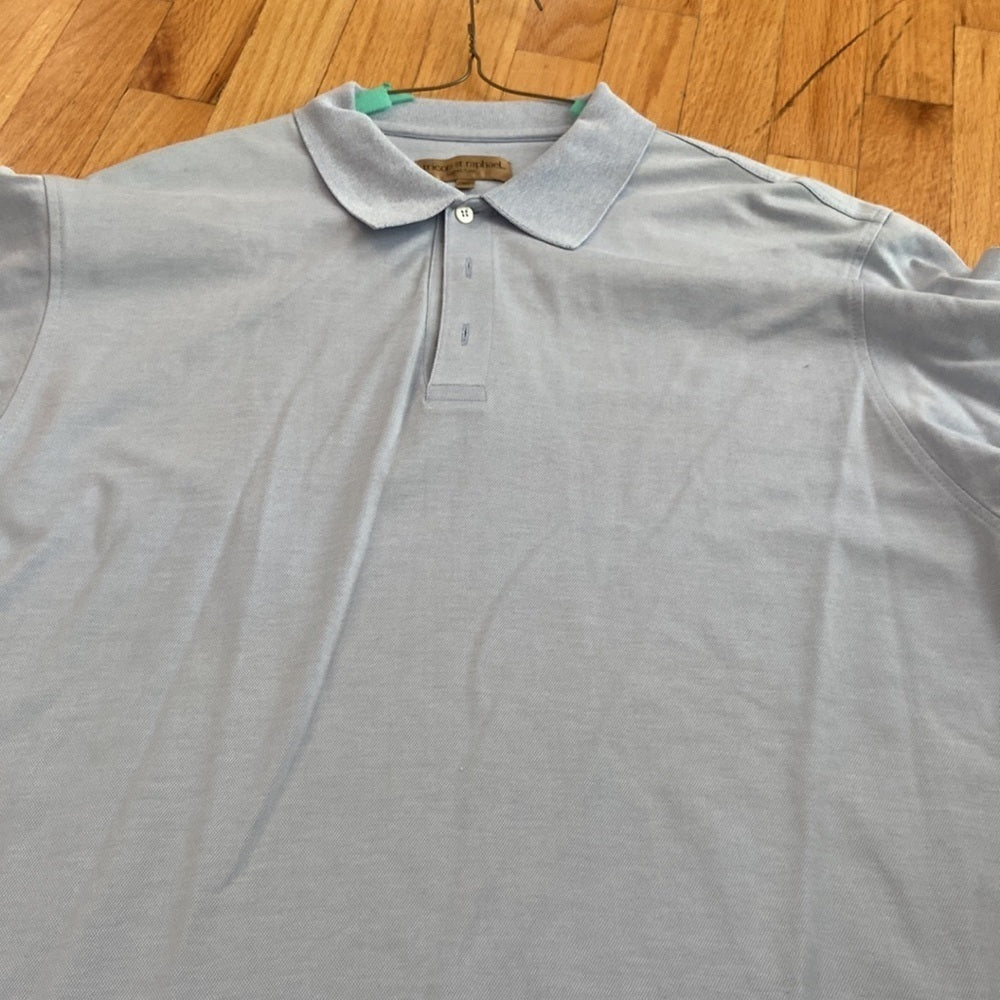 Men’s tricots st Raphael shirt. Light blue. Size XL