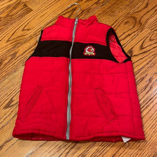 Kids Headquarters Boy’s Red Puffer Firefighter Vest Size 5
