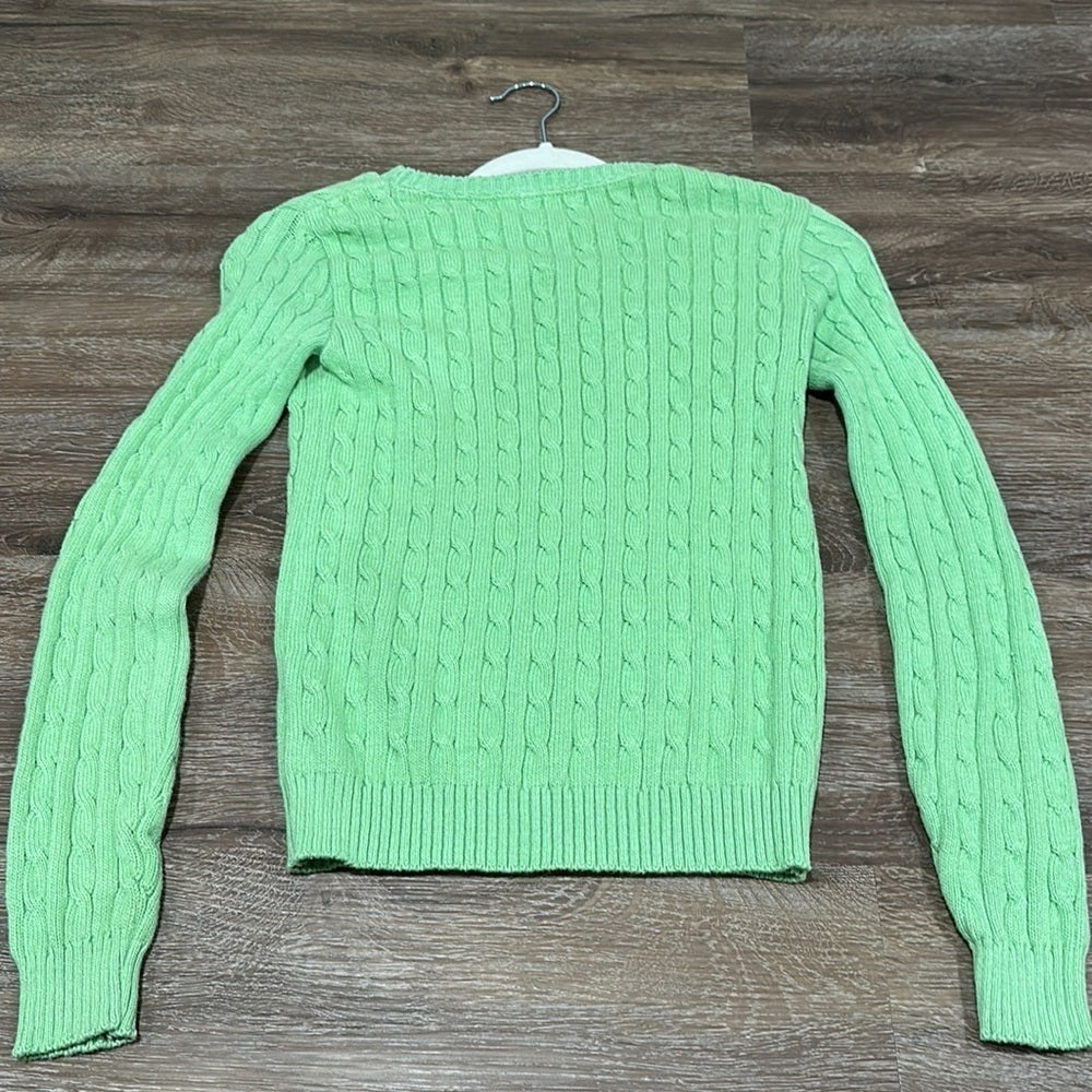 SWEET Romeo Women’s Green Knit Sweater - Size Medium
