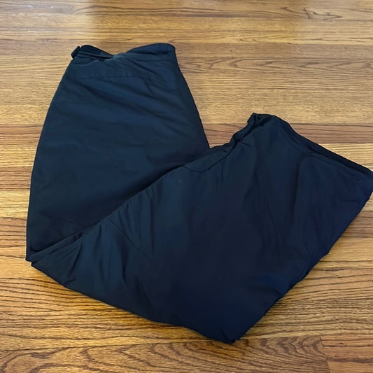 Lands’ End Kids Black Ski Pants Size 18