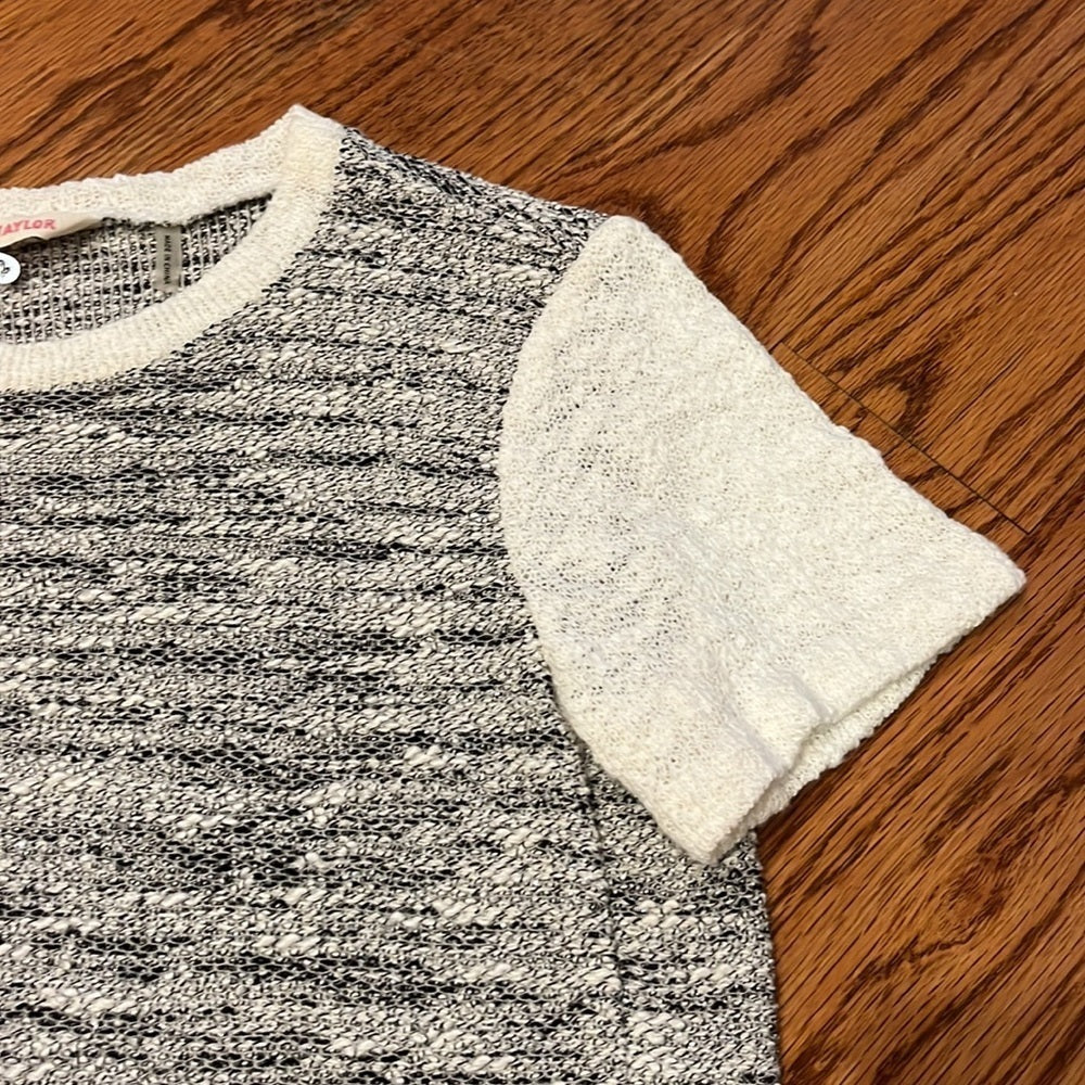 NWT Rebecca Taylor Woman’s Sweater Tweed Top Size 2