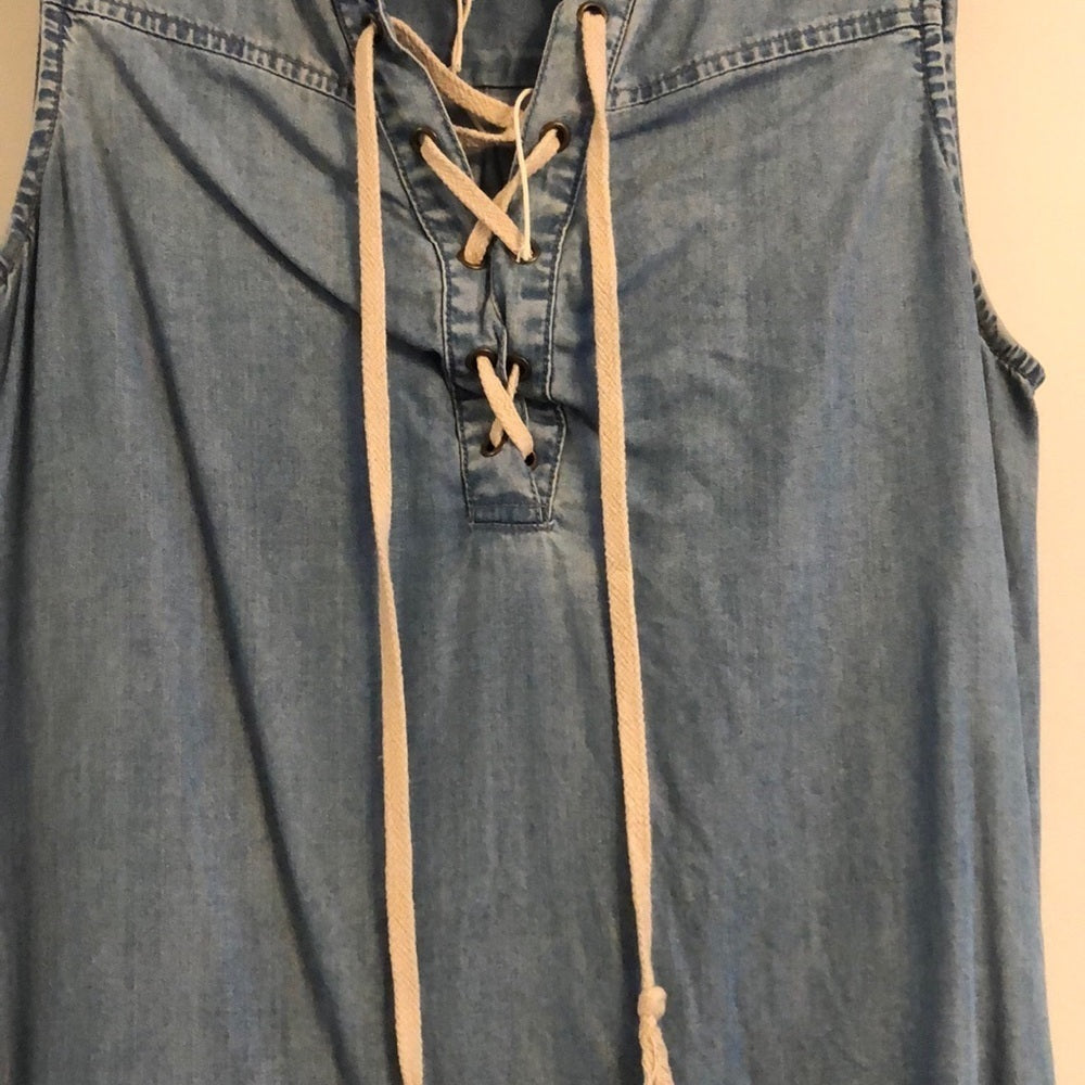 Beachlunch lounge Denim Dress with Pockets