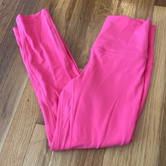 Lululemon Women’s Pink Leggings Size 4