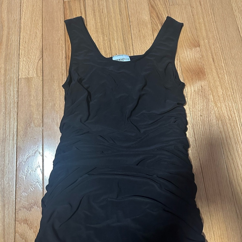Cheryl Kids Creations Black Sleeveless Dress Size Large