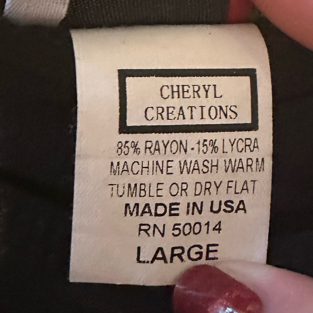 Cheryl Kids Creations Black Sleeveless Dress Size Large