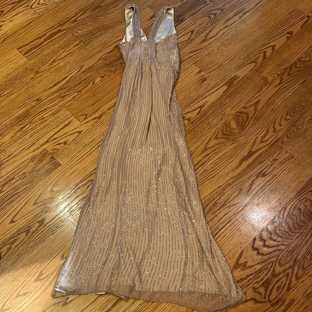 Parker Black Woman’s Pink Sequin Formal Dress Size 2