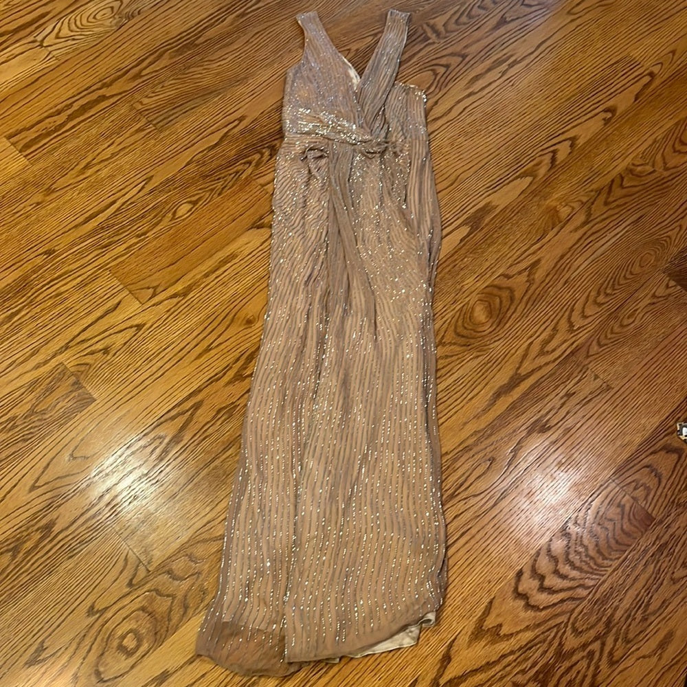 Parker Black Woman’s Pink Sequin Formal Dress Size 2