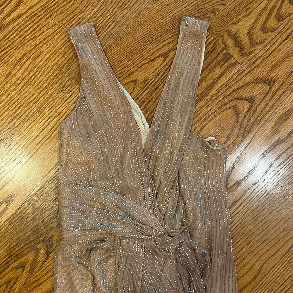 Parker Black Woman’s Pink Sequin Formal Dress Size 2