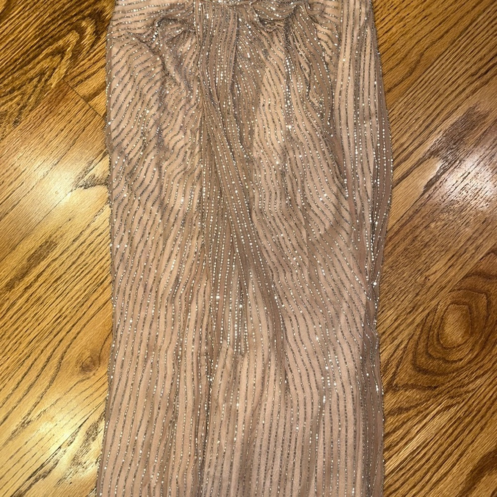 Parker Black Woman’s Pink Sequin Formal Dress Size 2