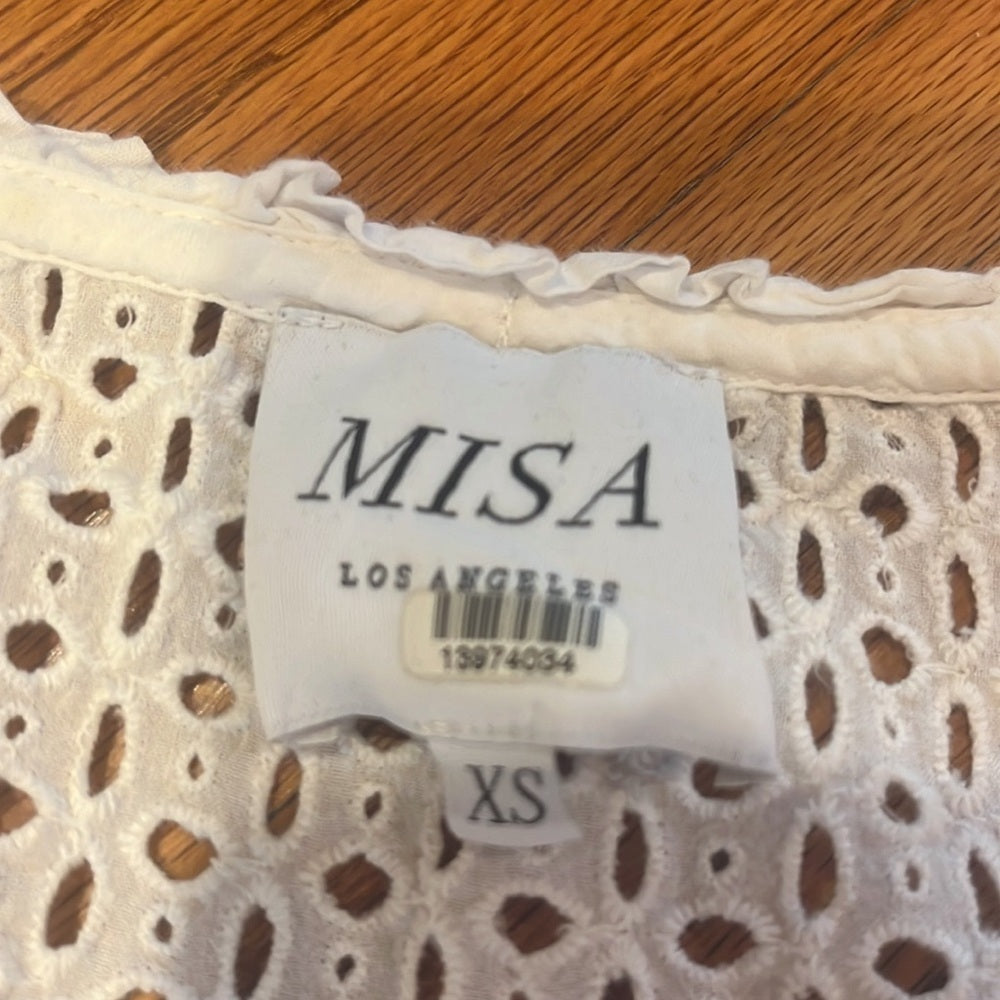 Misa Woman’s White Dress Size XS