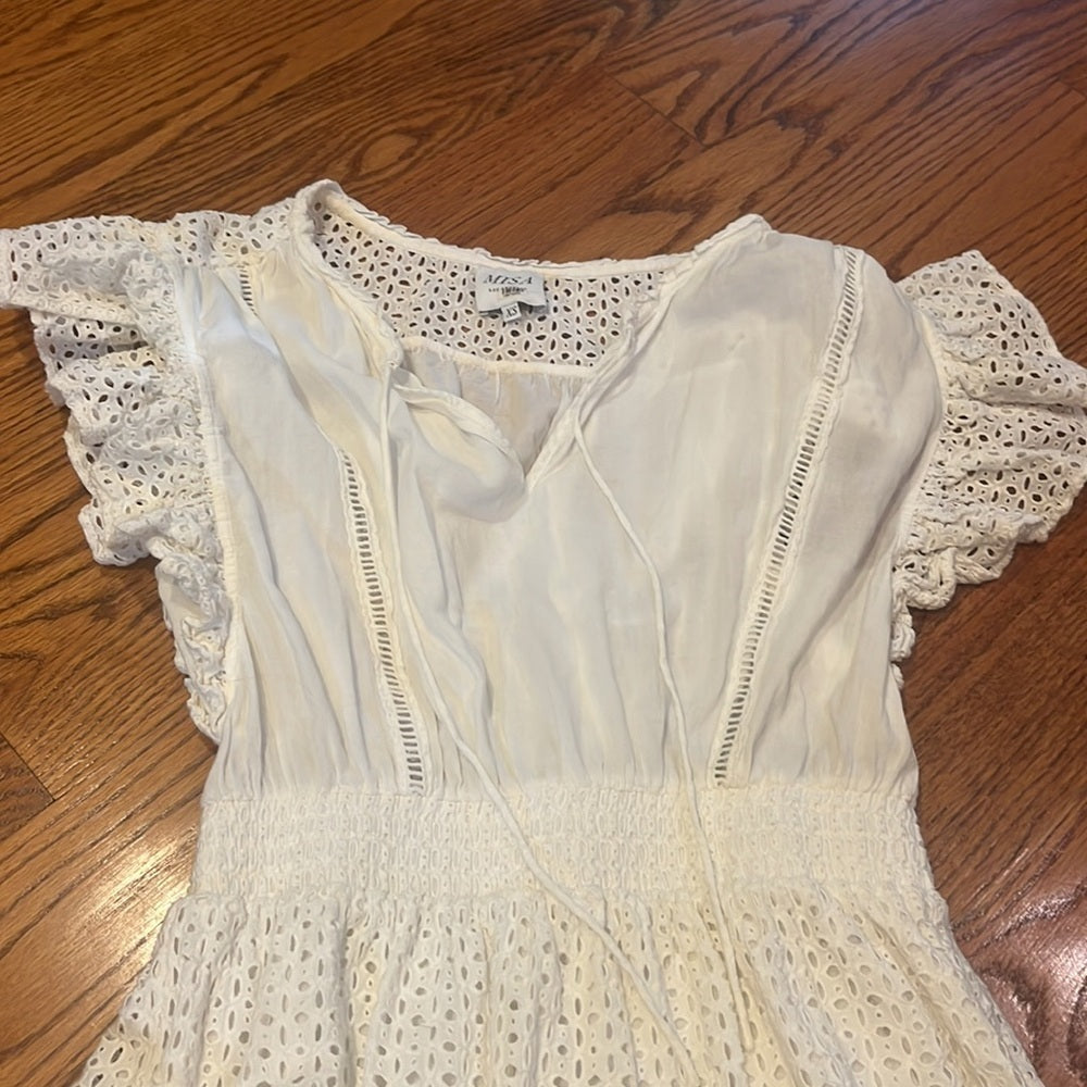 Misa Woman’s White Dress Size XS