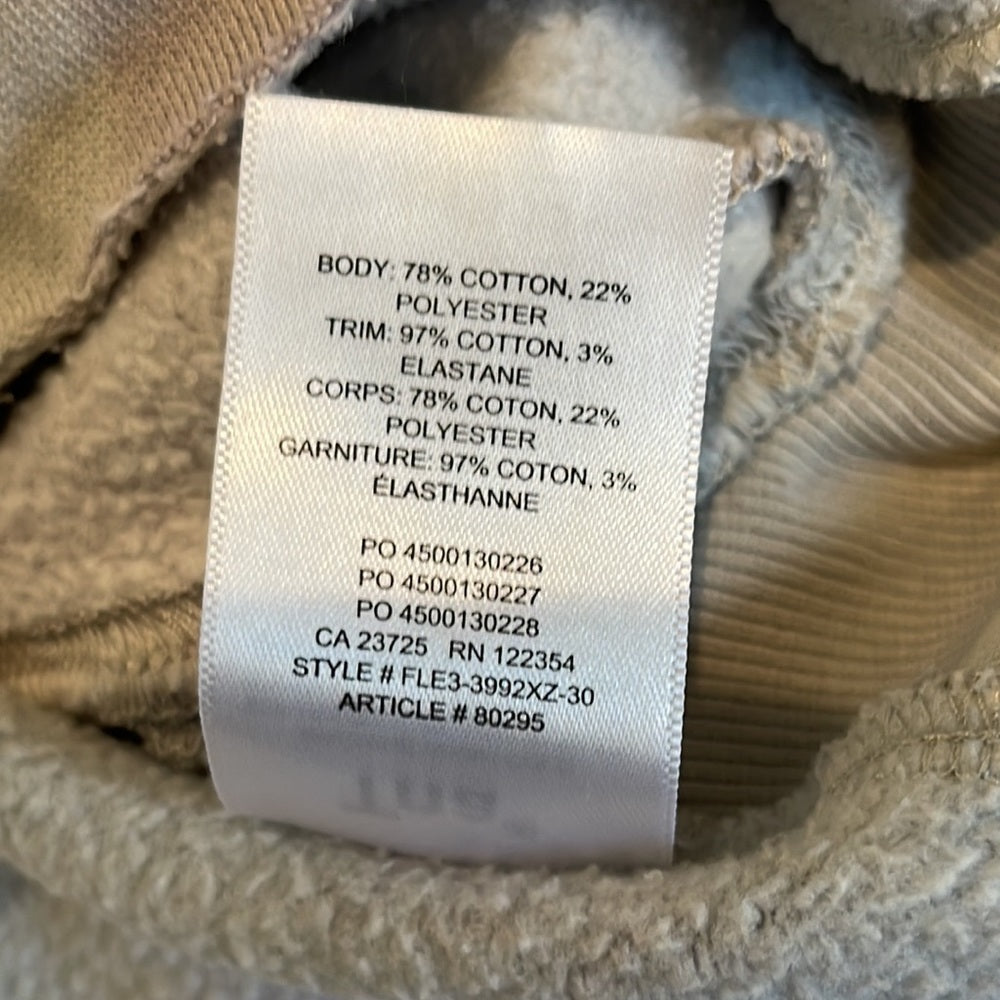 TNA Women’s Grey Tie Dye Cropped Sweatshirt Size 1/Small