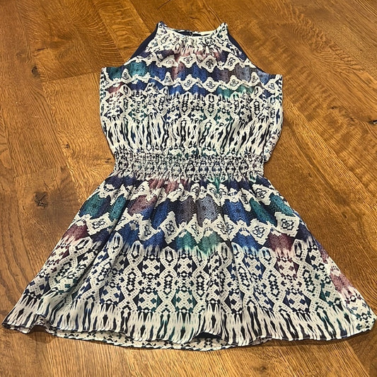 Ramy Brook Women’s Romper Blue, White, and Purple Size P