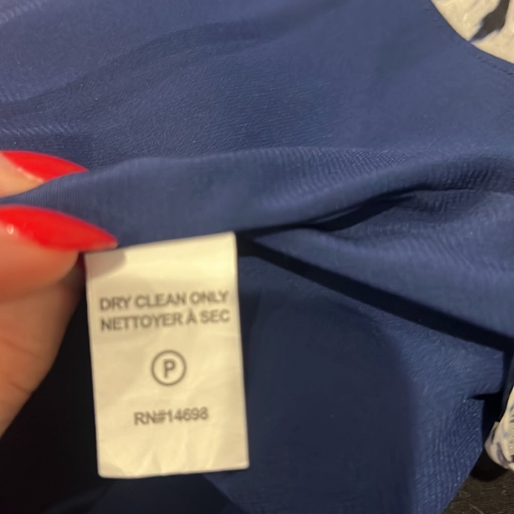 Ramy Brook Women’s Romper Blue, White, and Purple Size P