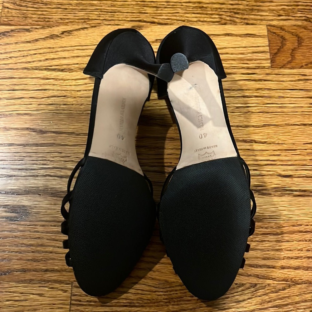 Manolo Blahnik Woman’s Black Heels Size 40