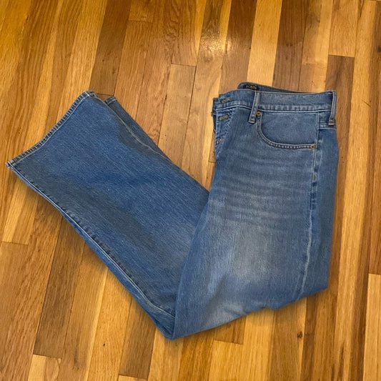NWT J. Crew Women’s Blue Wide Leg Jeans Size 31