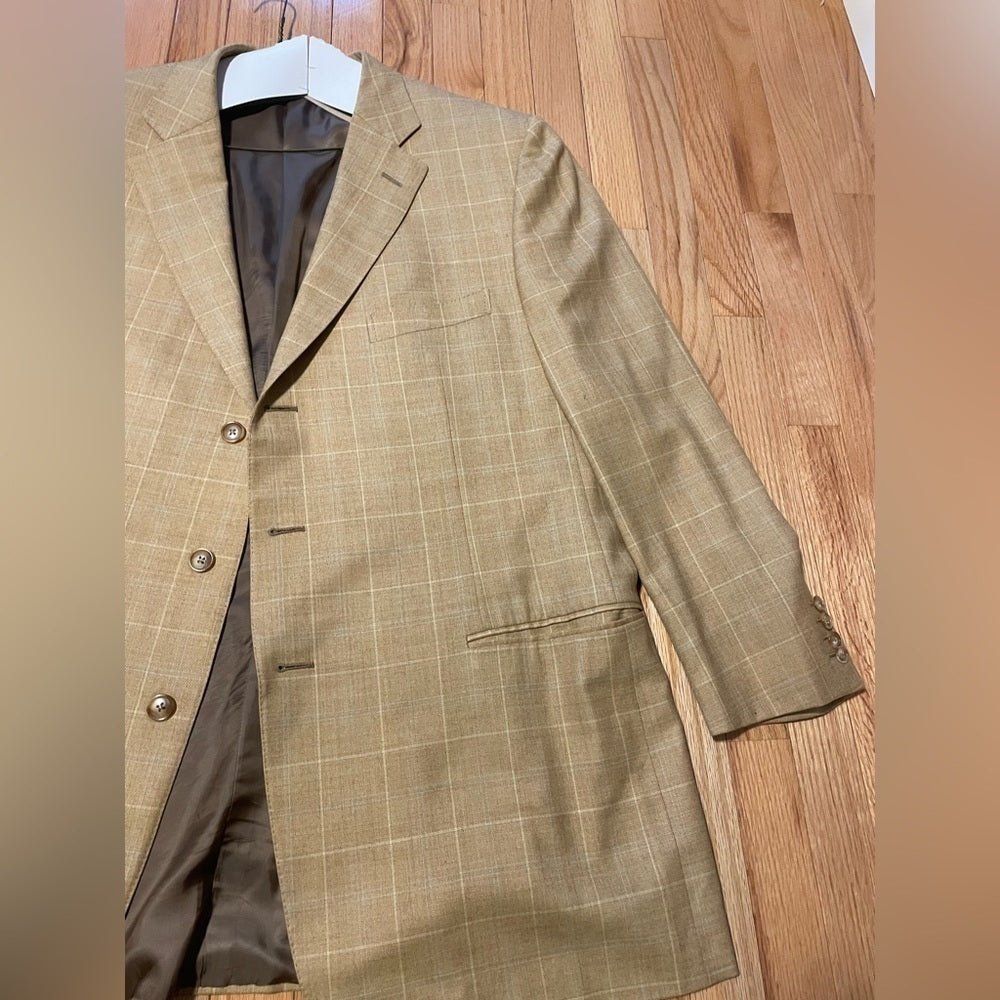 Ermenegildo Zegna Men’s Beige Sport Jacket