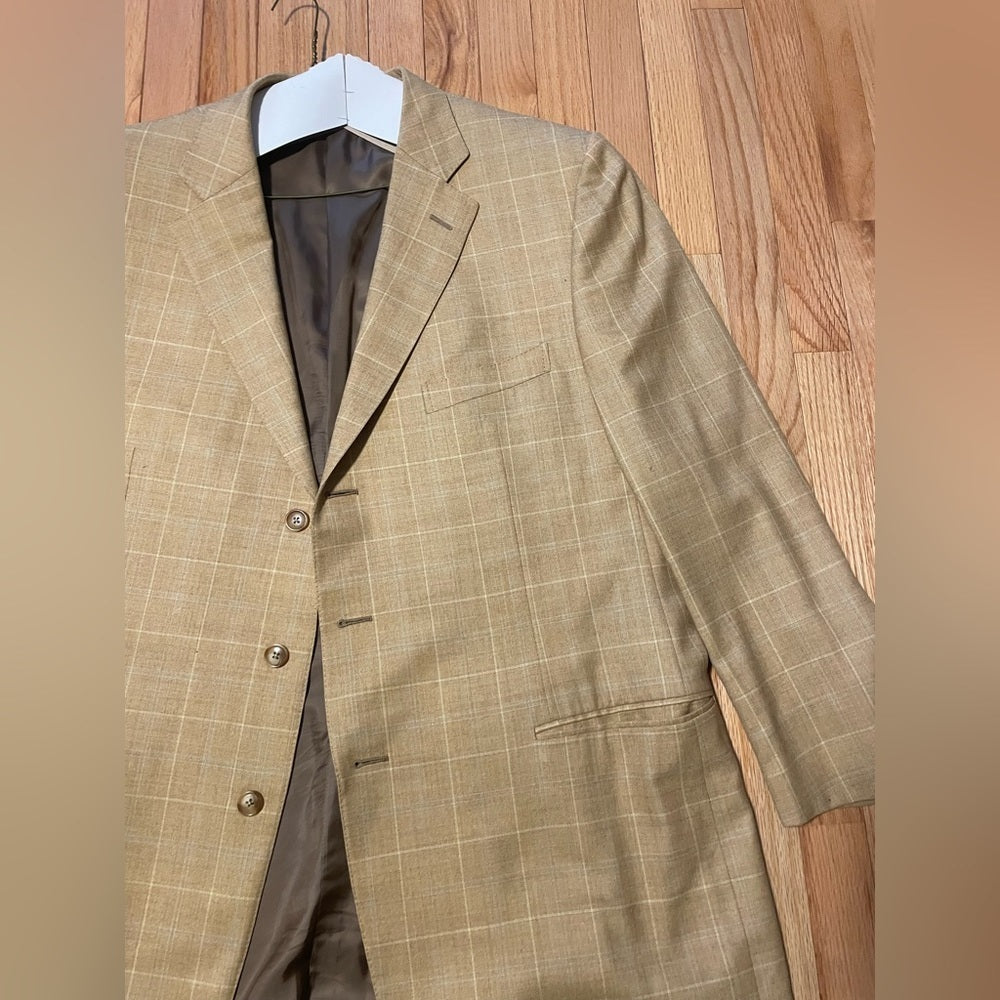 Ermenegildo Zegna Men’s Beige Sport Jacket