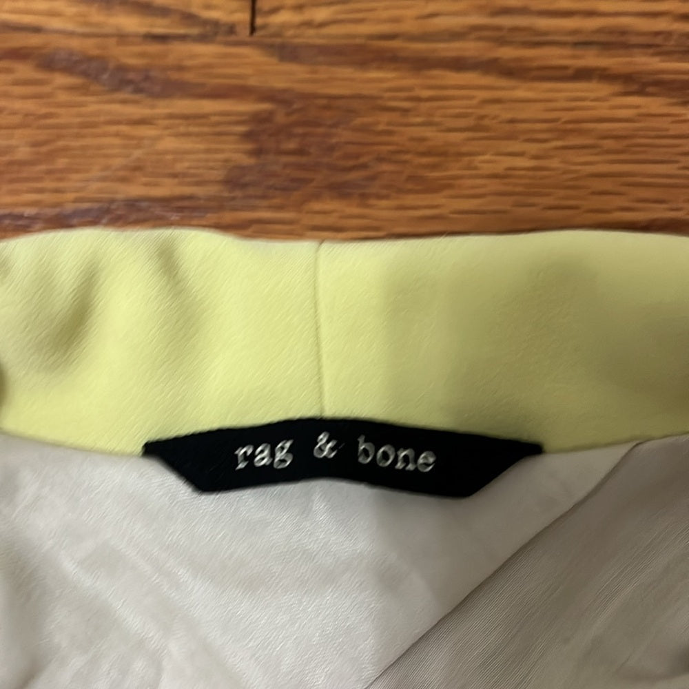Rag & Bone Women’s Yellow Blazer Size 6