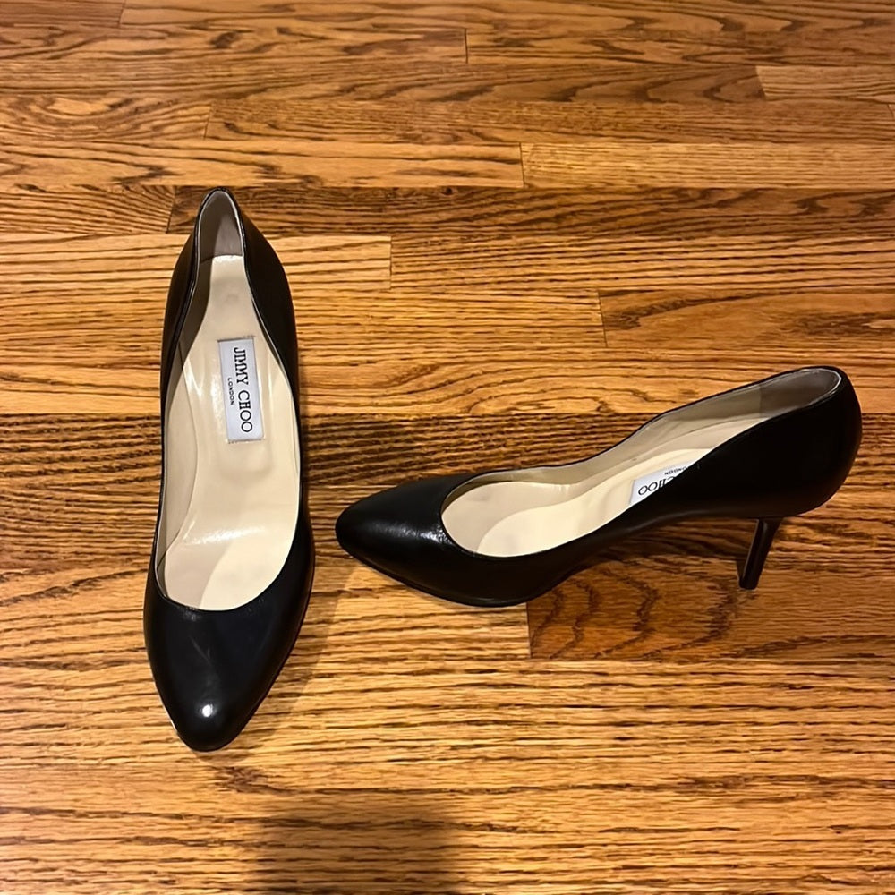 Jimmy Choo Woman’s Black Heels Size 40.5