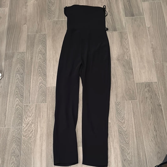 Amanda Uprichard Black Women's Jumpsuit With Open Back Size 5