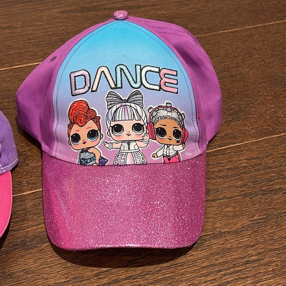 3 Girls Hats, Minnie, Princesses and LOLs