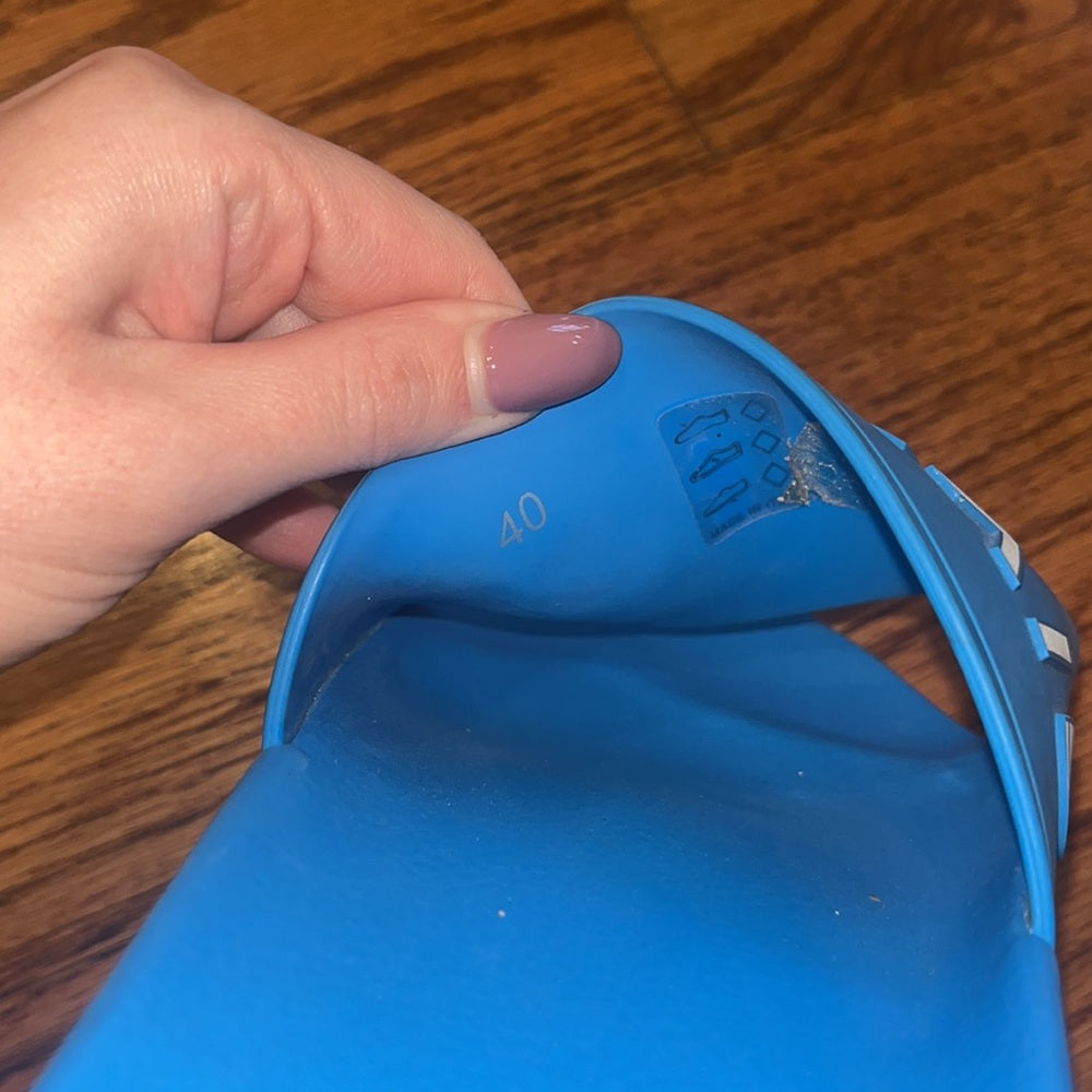 Givenchy Paris Woman’s Blue Slides Size 40