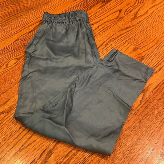NWT Tucker Woman’s Dutch Blue In Cupro Twill Julia Pants Size S