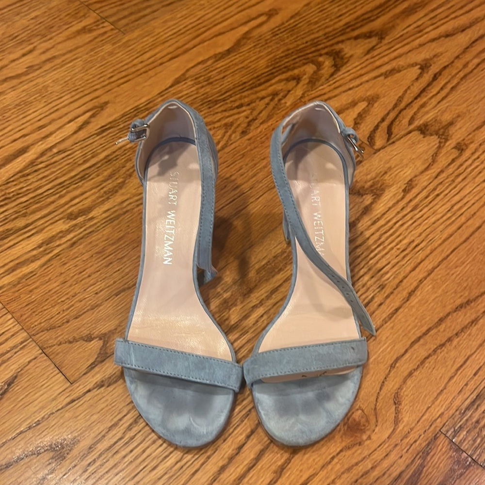 Stuart Weitzman Woman’s Blue Heels Size 5.5
