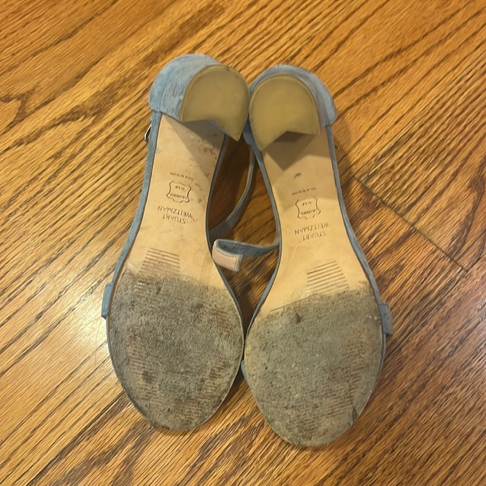 Stuart Weitzman Woman’s Blue Heels Size 5.5