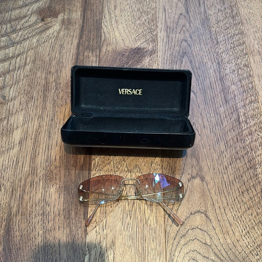 Versace Woman’s Vintage Gold Sunglasses