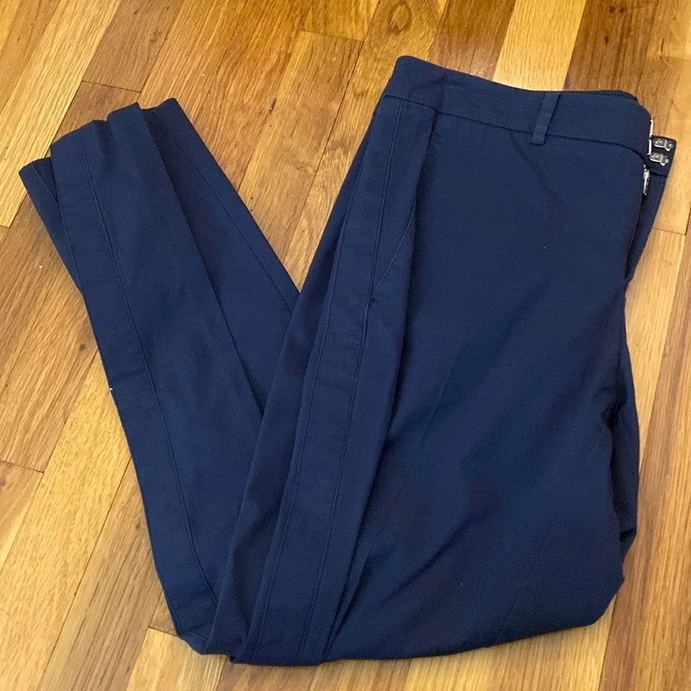Vince Women’s Navy Blue Trousers Size 8