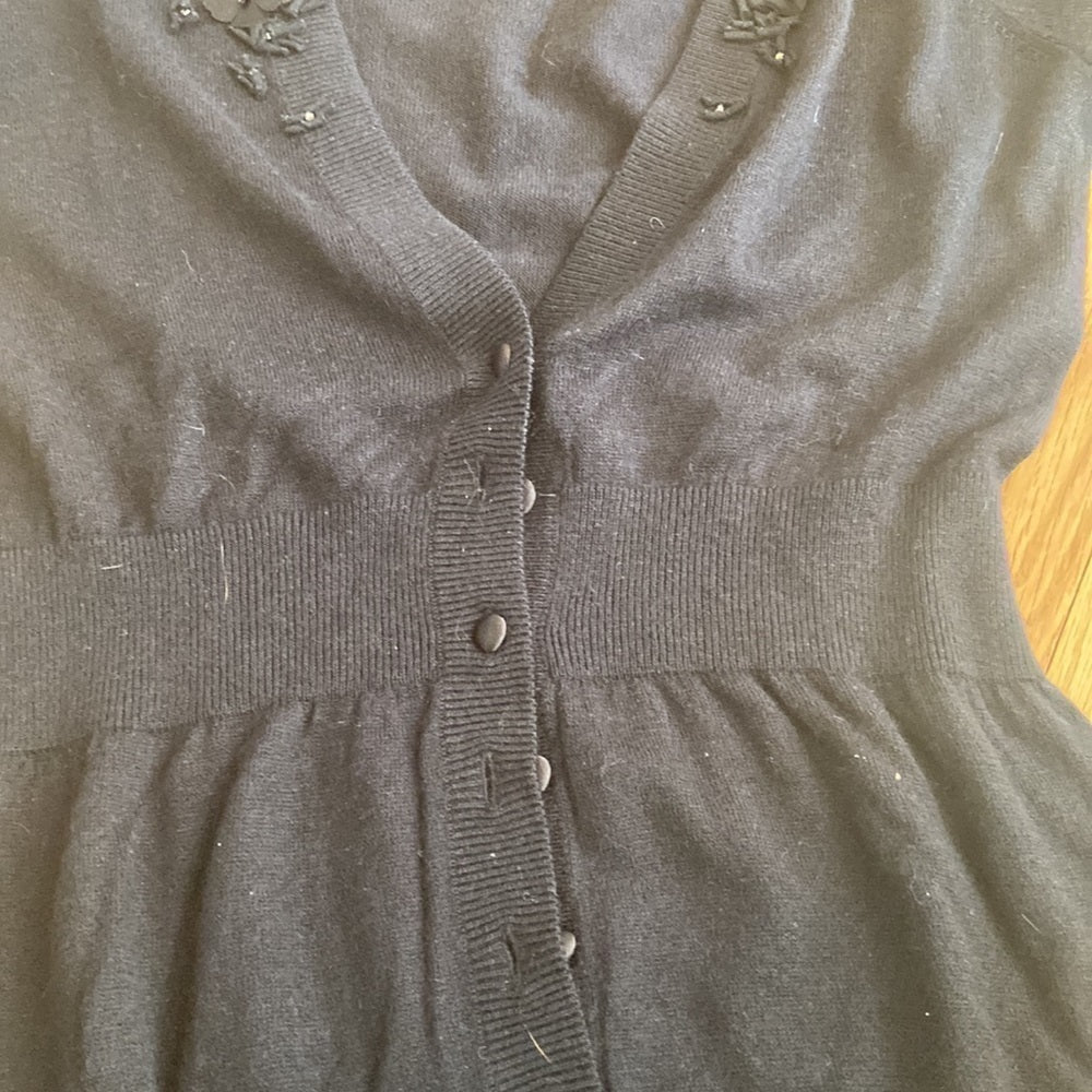 Women’s Rebecca Taylor Dress cardigan. Black. Size XS