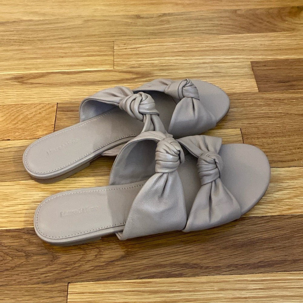Mara&Mine Tan Knotted Sandals Size 8
