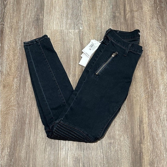 NWT Hudson Women’s Moto Super Skinny Jeans - Size 25