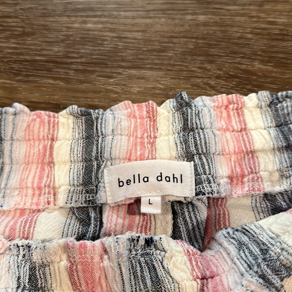 Bella Dahl Women’s Striped Flow Shorts - Size Large