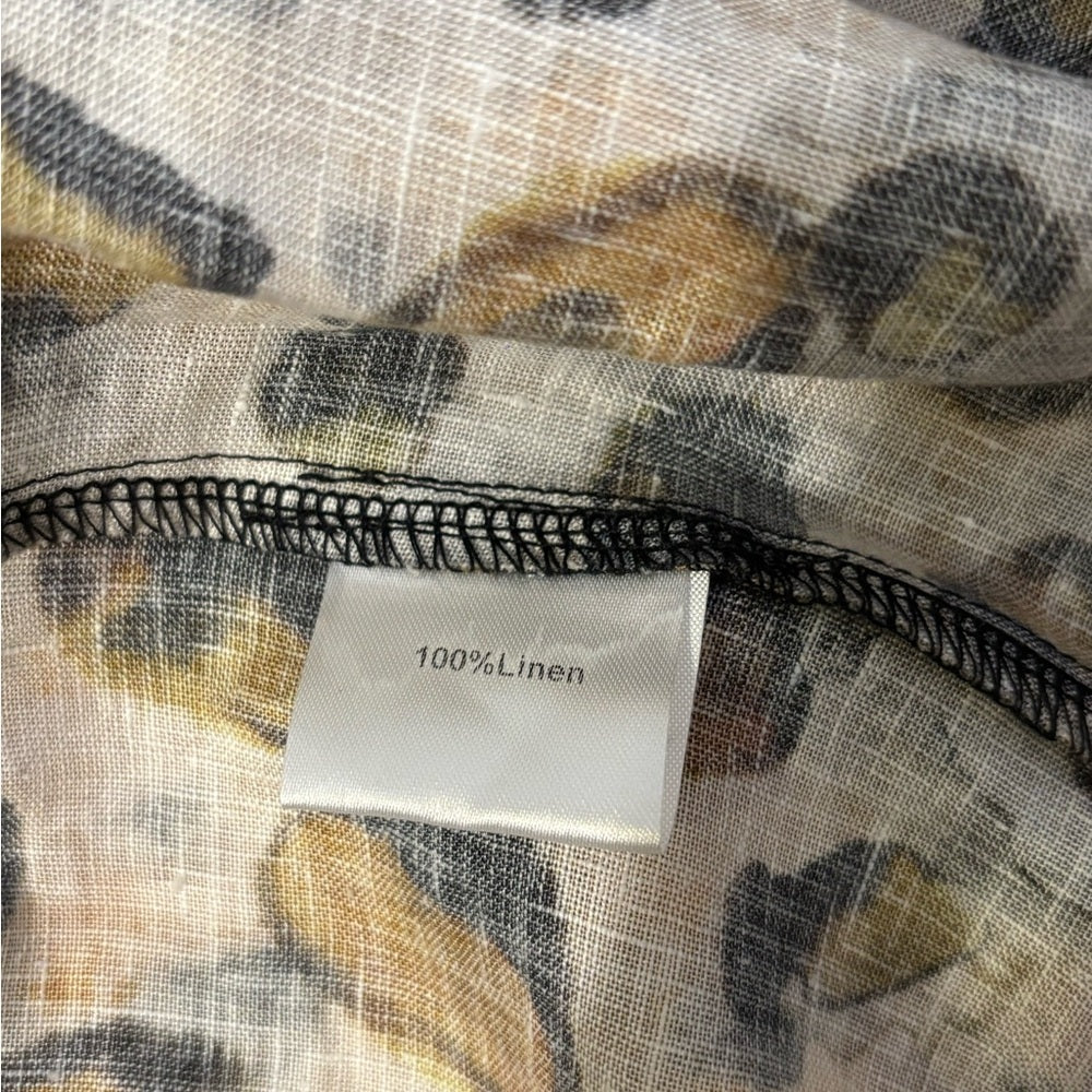 Karina Grimaldi Women’s Leopard Print Maxi Dress Size XS