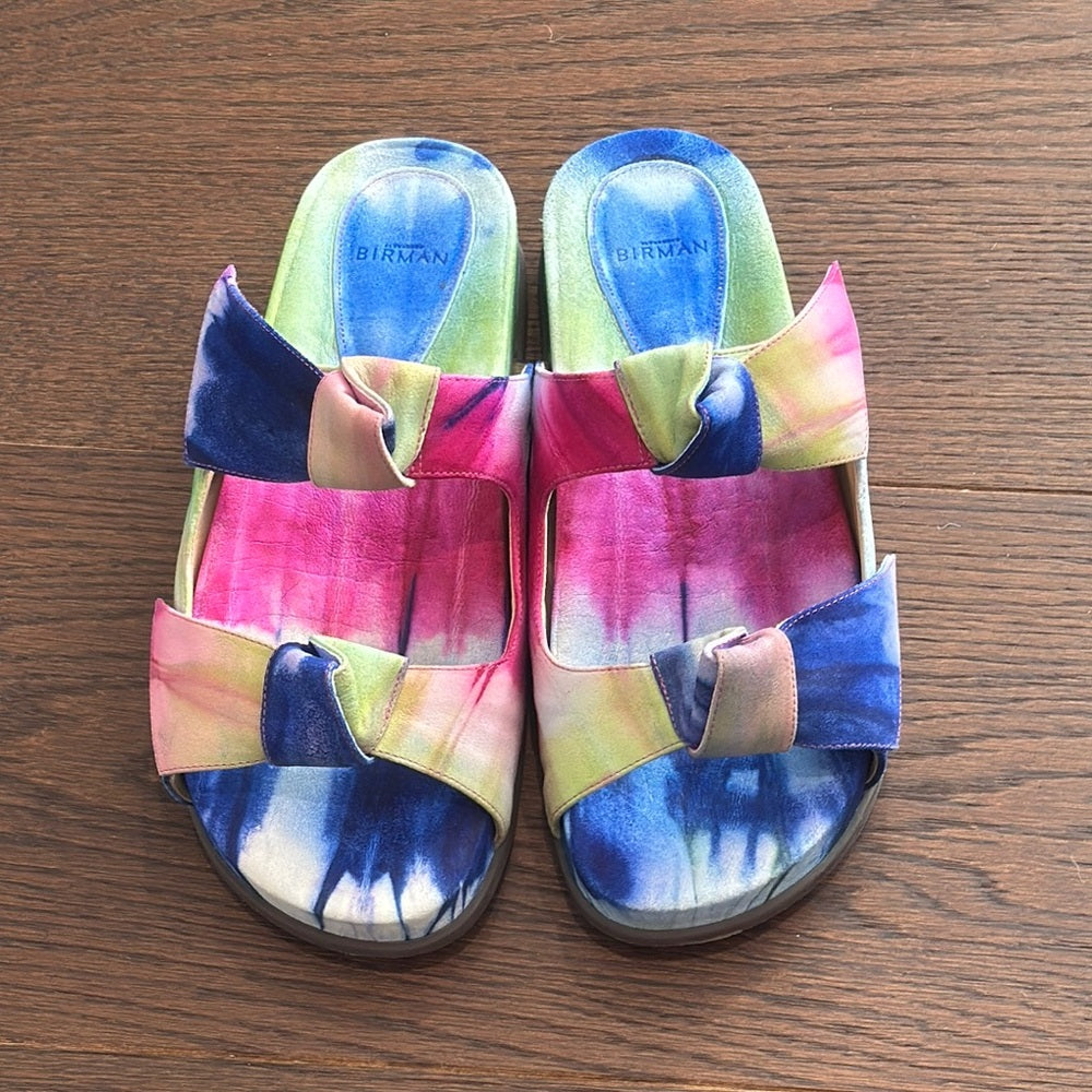 Birman Women’s Colorful Tie Dye Sandals Size 39.5/9.5