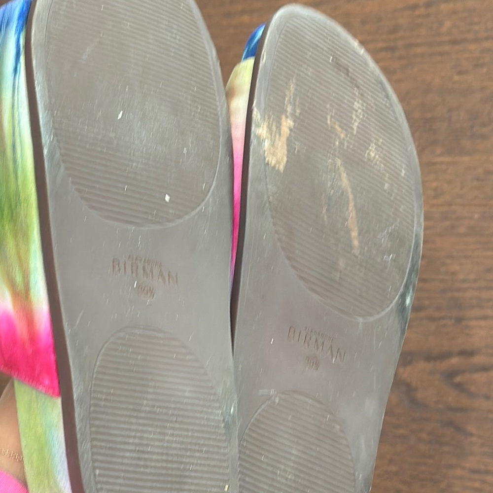 Birman Women’s Colorful Tie Dye Sandals Size 39.5/9.5