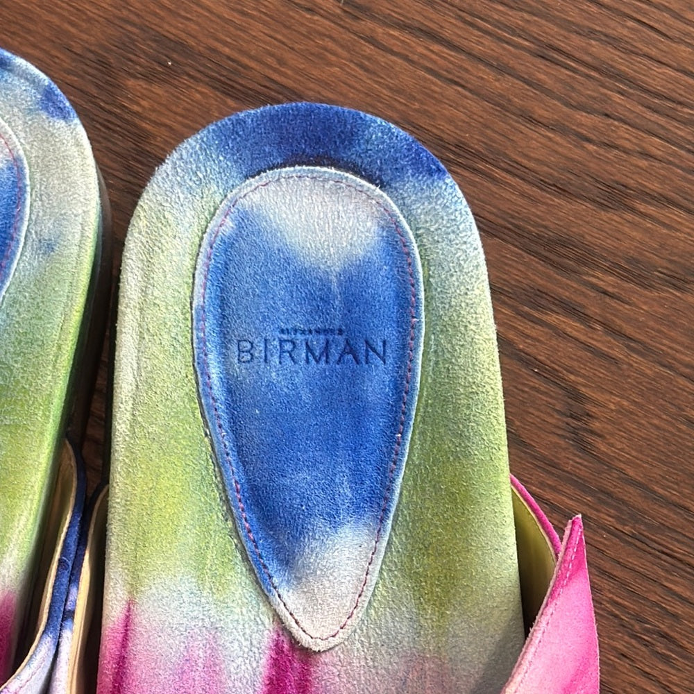 Birman Women’s Colorful Tie Dye Sandals Size 39.5/9.5