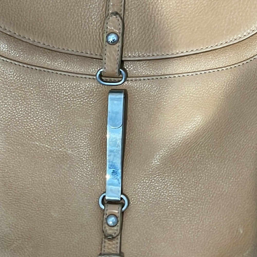 Barneys New York Tan Hobo bag