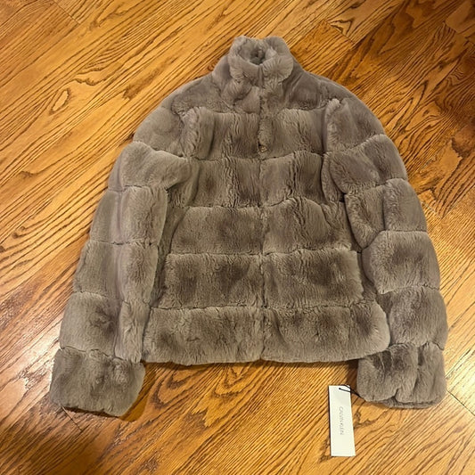 NWT Calvin Klein Woman’s Faux Fur Coat Size XS