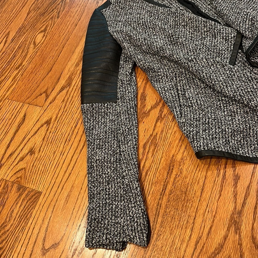 Generation Love Woman’s Grey Jacket With Black Accents