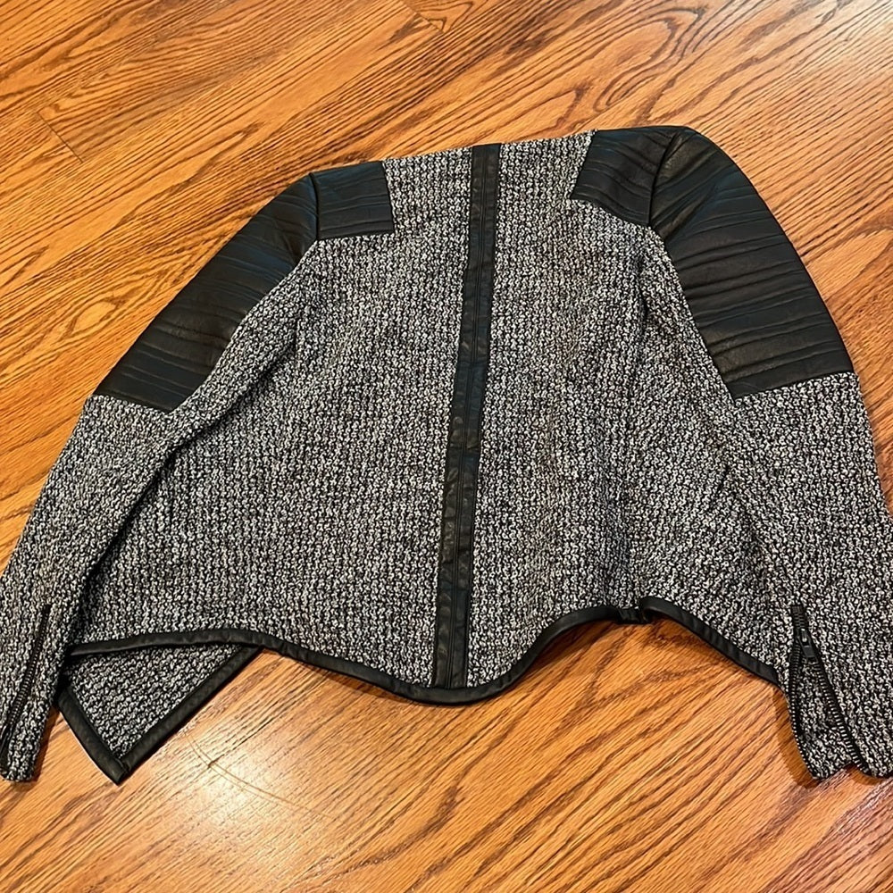 Generation Love Woman’s Grey Jacket With Black Accents